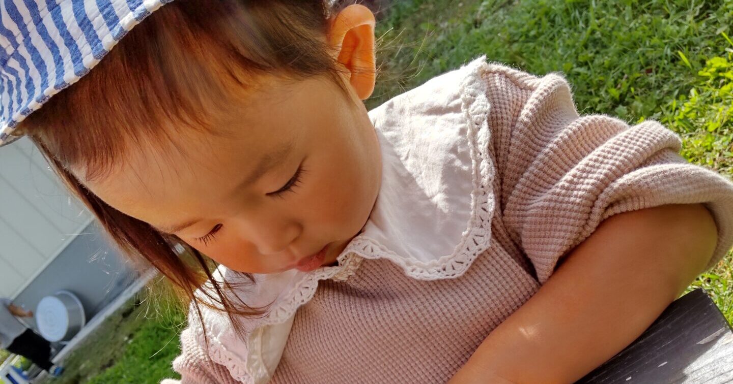 おそとでカキカキ