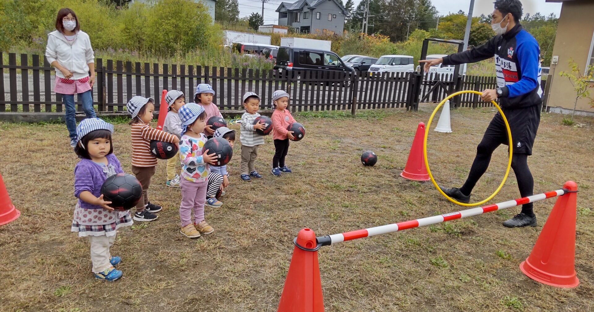 サッカーきょうしつ・としょかん