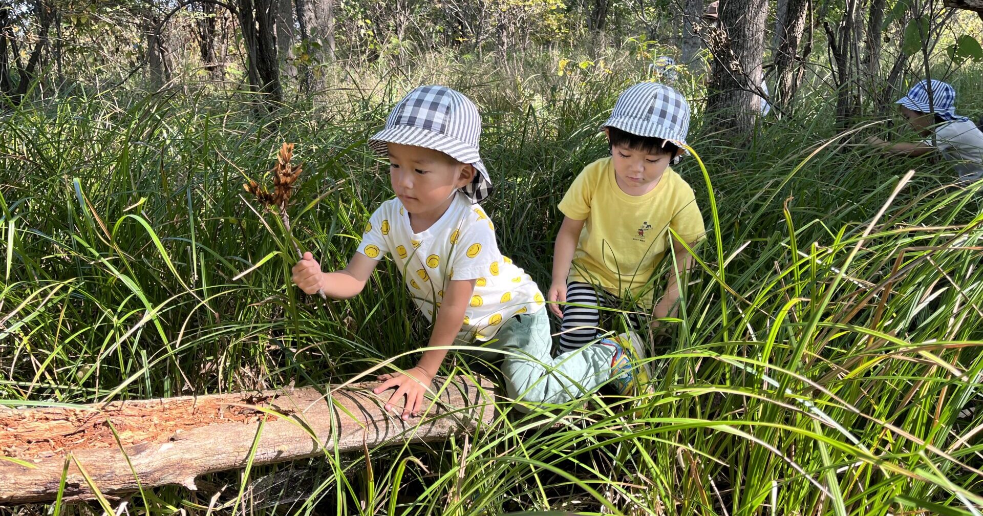 ぜんしんでたのしいをかんじて