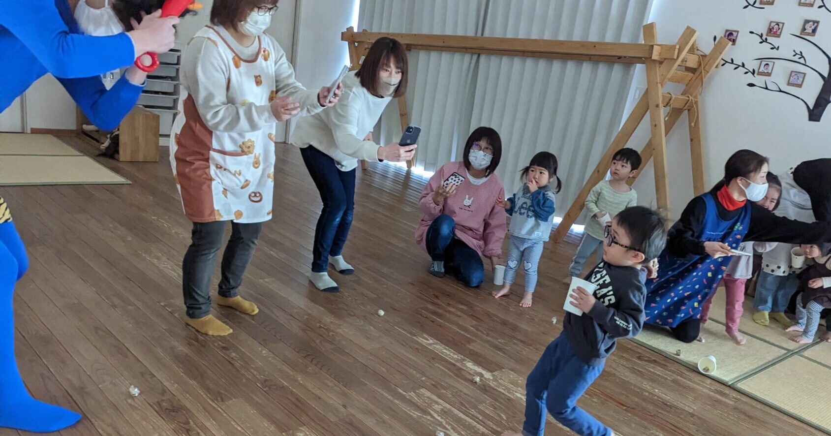 みんなでオニをやっつけろー！