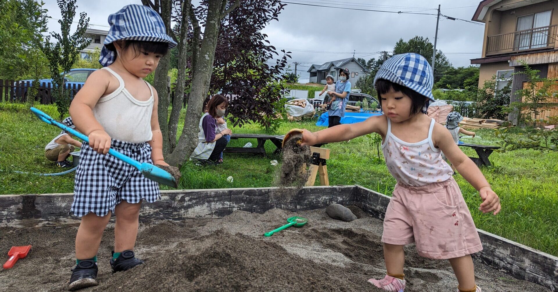 おもいおもいのあそびをゆったりと