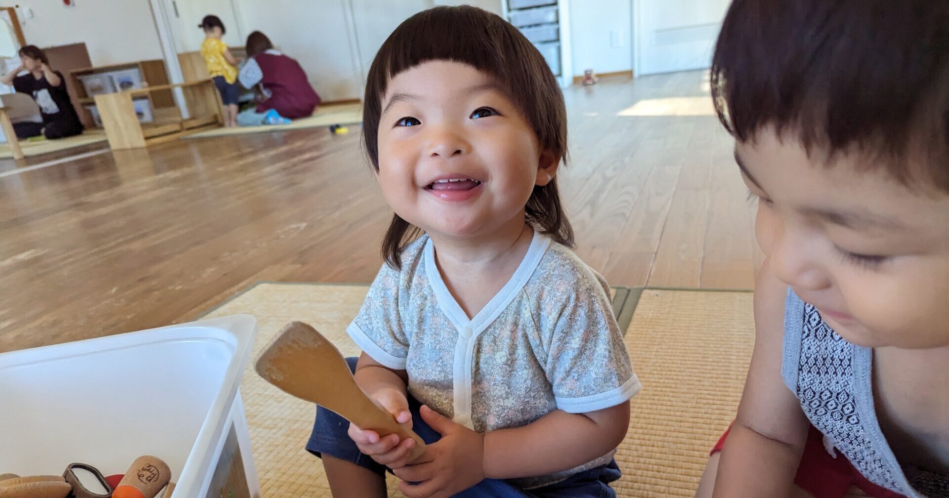 みんなでいっしょにしつないあそび