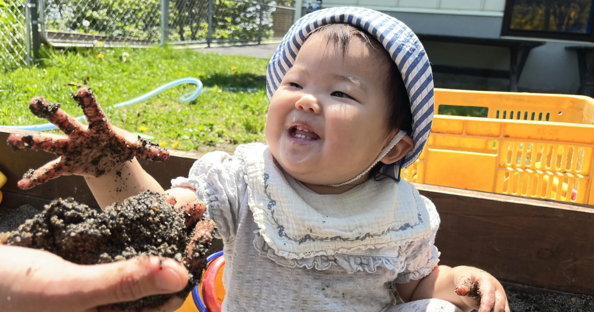 すな・どろあそび&やさいをうえよう