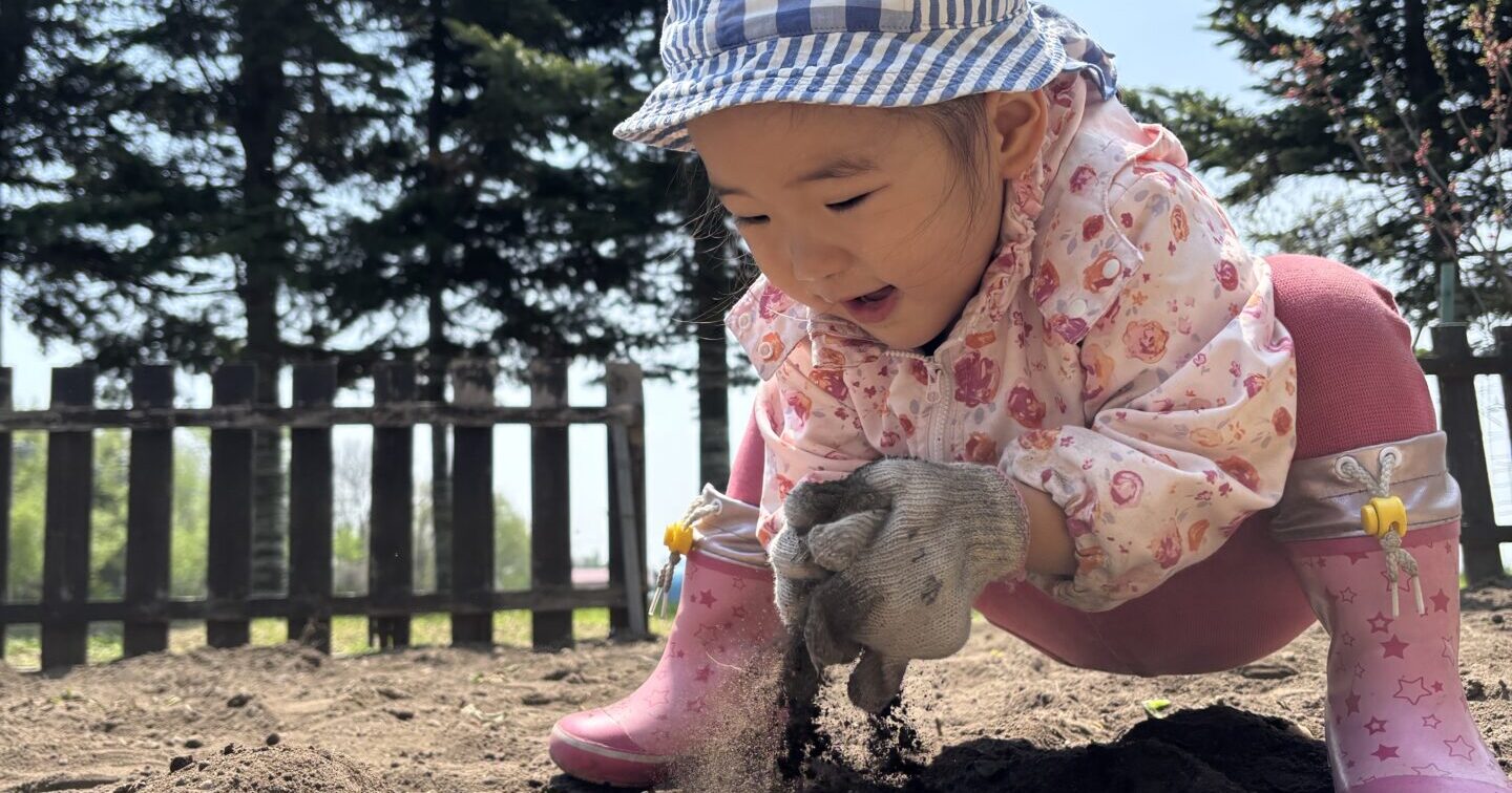 ひだまりのもりでいもうえ