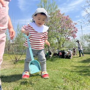 すきなところでのびのびと
