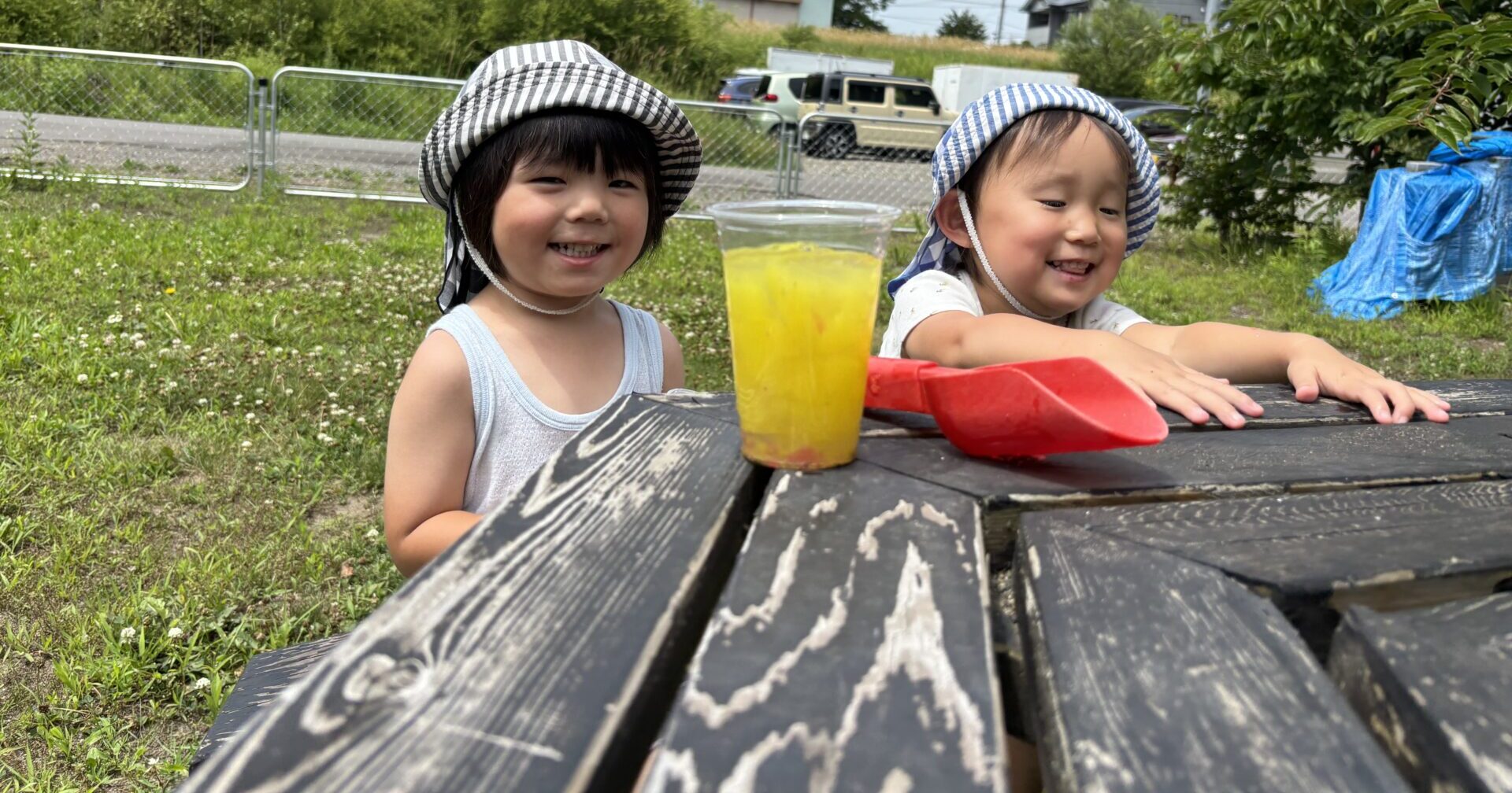 みんなでいろみず＆かんしょくあそび