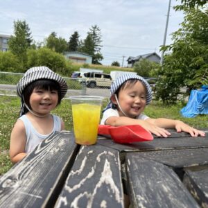 みんなでいろみず＆かんしょくあそび