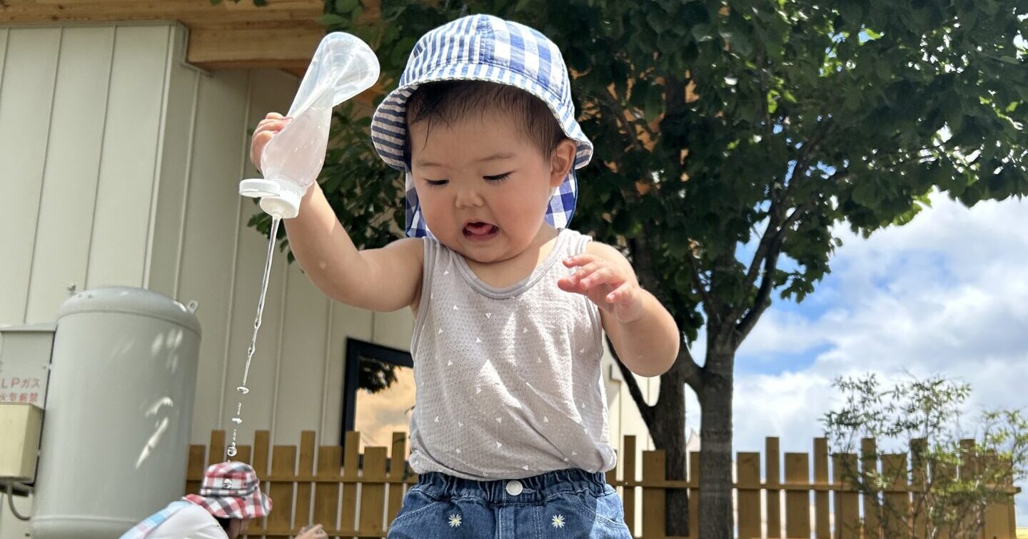 おみずにふれて