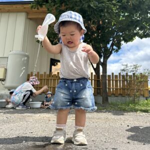 おみずにふれて