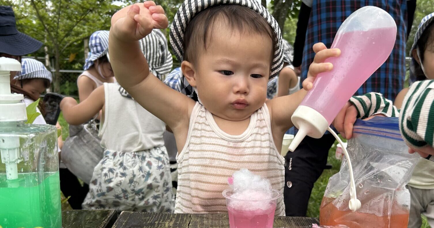 みんなでみずあそび
