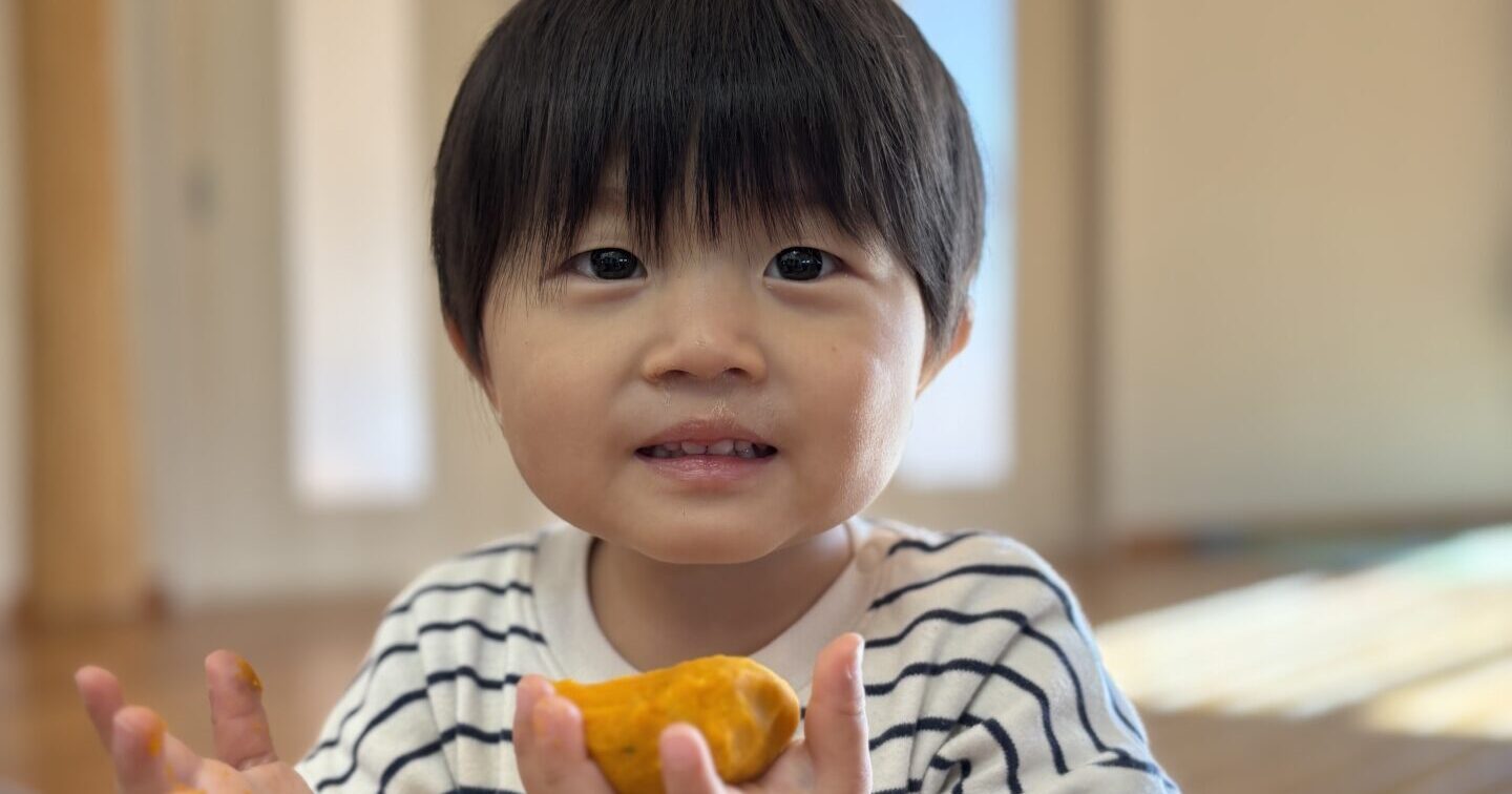 かぼちゃだんごづくり