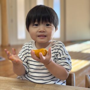 かぼちゃだんごづくり