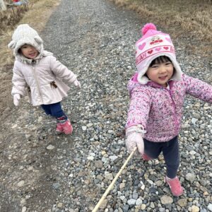 のびのびからだをうごかして