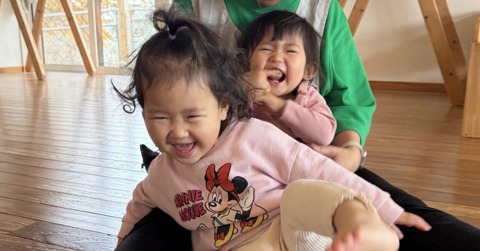 ふれあいあそび＆おちばあそび