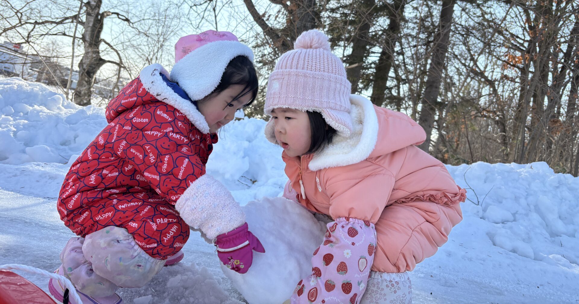 ゆきであそぼう