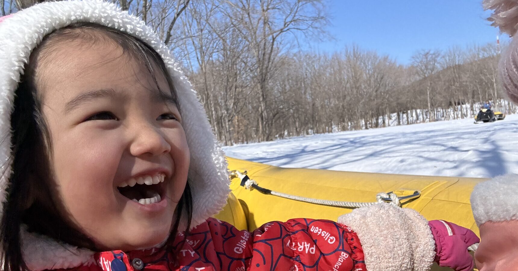 2さいさんスノーラフティング