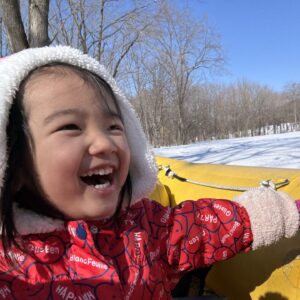 2さいさんスノーラフティング